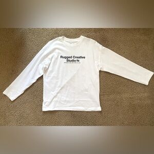 long sleeve zara graphic